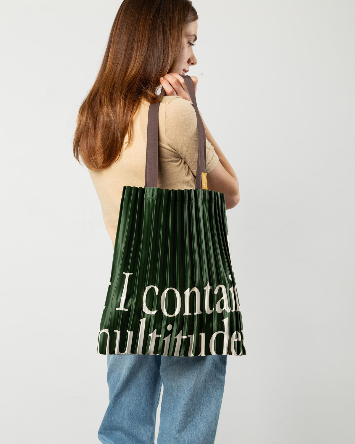Walt Tote Bag - Borsa plissettata - Multitudes